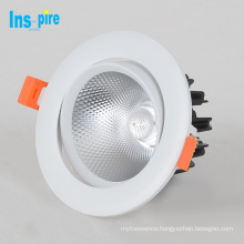 Factory unique design aluminum housing rgb cct cob ceiling spotlight downlight led surface mounted down light